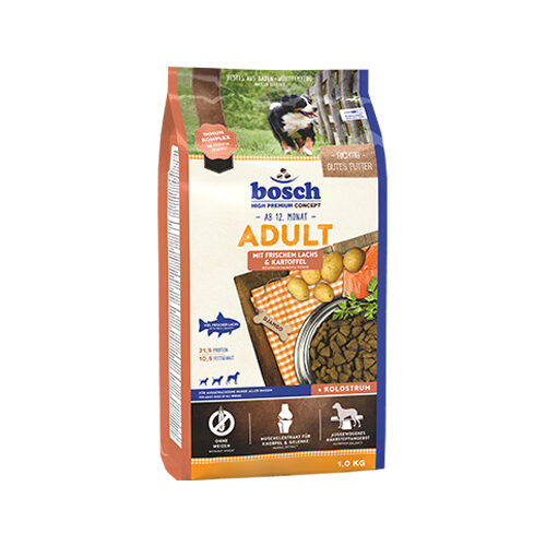 Bosch Adult Trockenfutter - Lachs & Kartoffel - 15 kg Bosch Adult Trockenfutter - Lachs & Kartoffel - 15 kg von Bosch