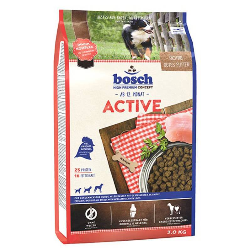 Bosch Hundefutter Active 2x15kg von Bosch