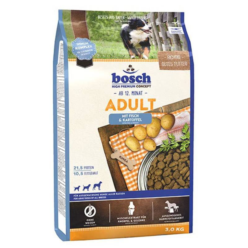 Bosch Hundefutter Adult Fisch & Kartoffel 3kg von Bosch