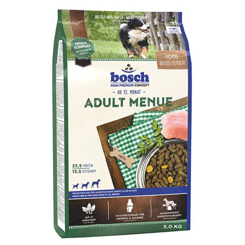 Bosch Hundefutter Adult Menü 3kg von Bosch