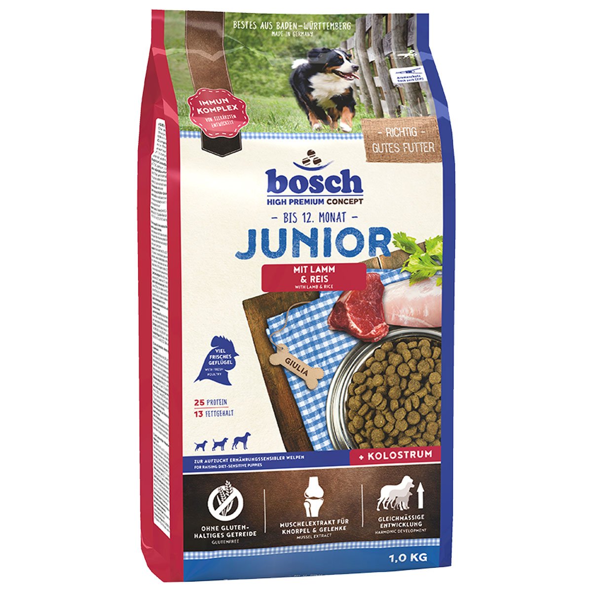 Bosch Hundefutter Junior Lamm & Reis 1kg von Bosch