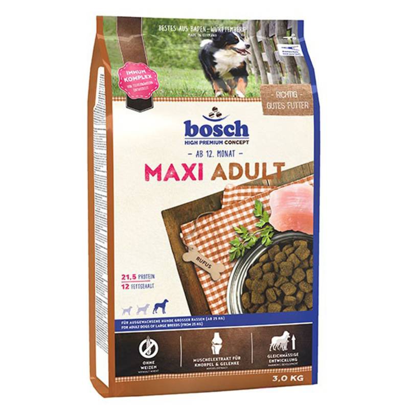 Bosch Hundefutter Maxi Adult 3kg von Bosch