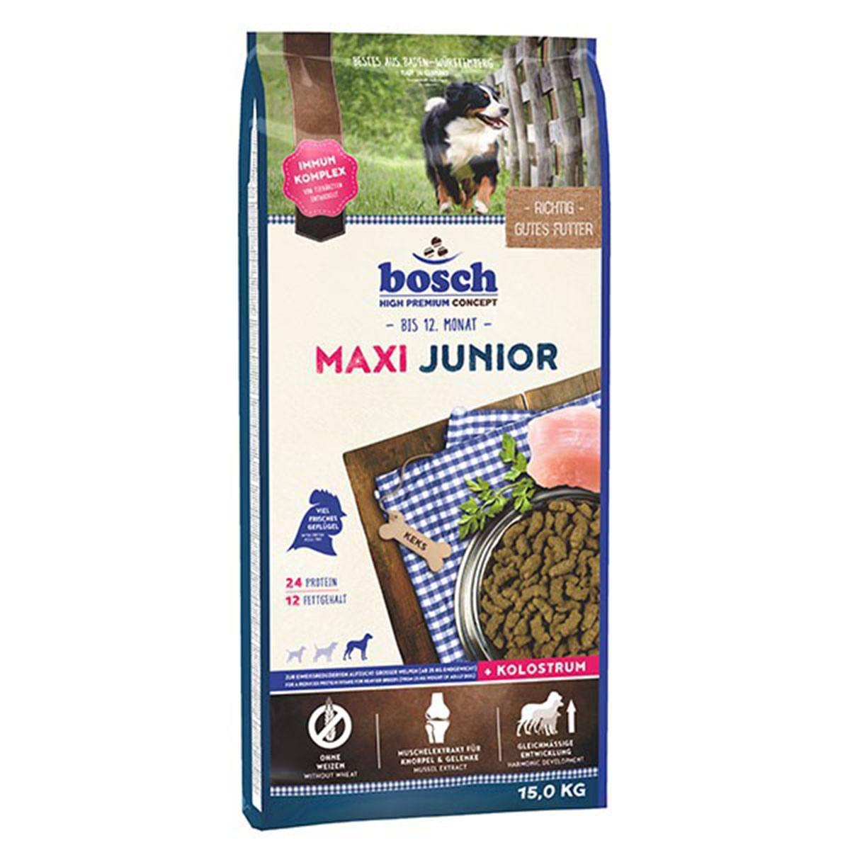 Bosch Hundefutter Maxi Junior 15kg von Bosch