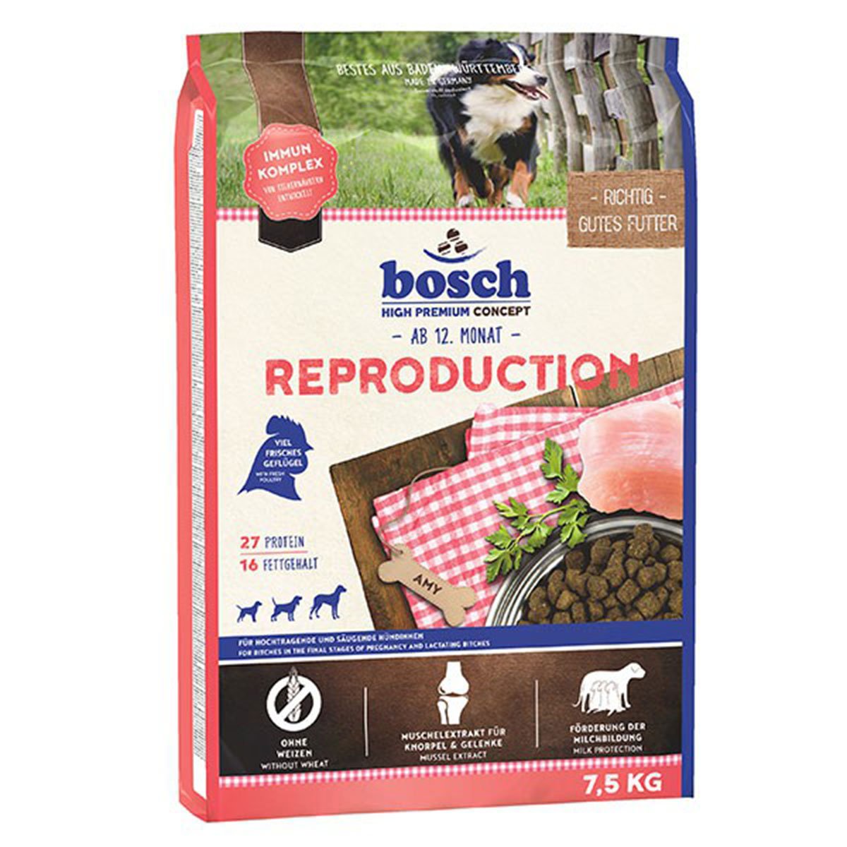 Bosch Hundefutter Reproduction 7,5 kg von Bosch