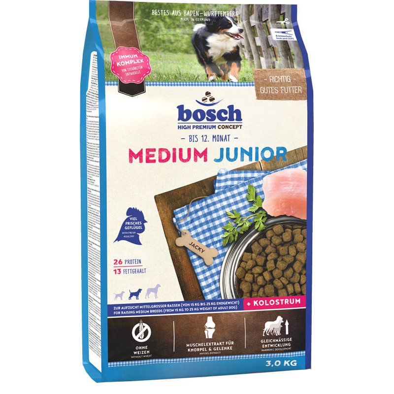 Bosch Junior Medium - Sparpaket 2 x 15 kg (3,33 € pro 1 kg) von Bosch