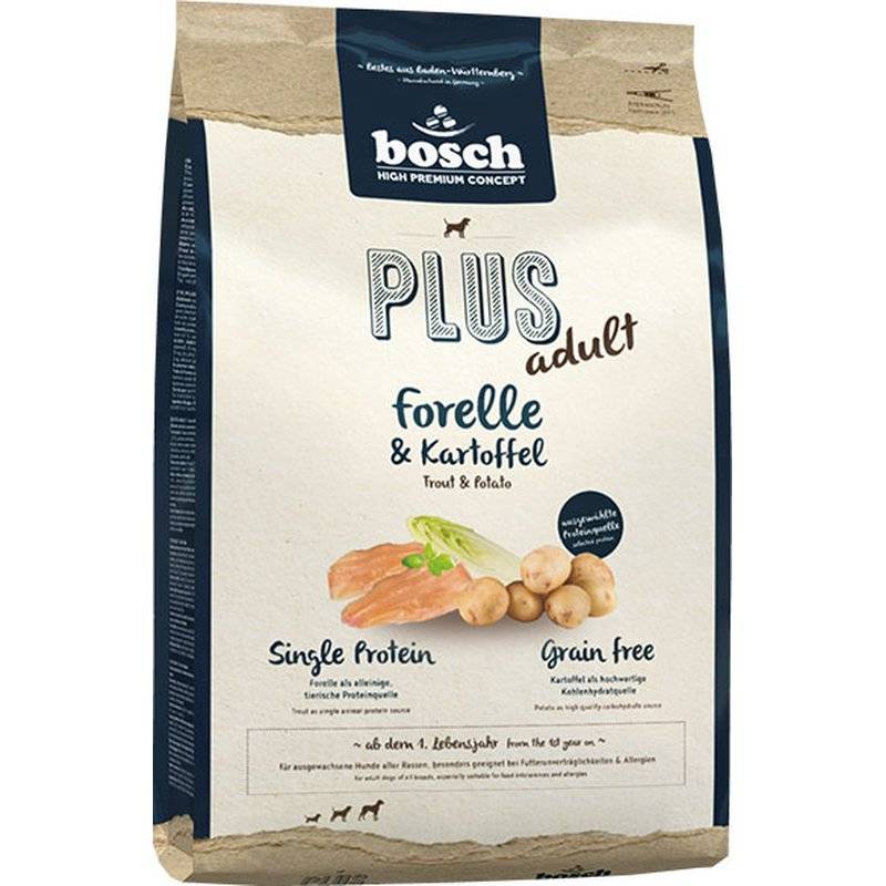 Bosch PLUS Forelle & Kartoffel 12,5 kg (5,68 € pro 1 kg) von Bosch