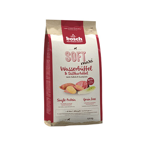 Bosch SOFT Maxi Trockenfutter - Wasserbüffel & Süßkartoffel - 2,5 kg Bosch SOFT Maxi Trockenfutter - Wasserbüffel & Süßkartoffel - 2,5 kg von Bosch