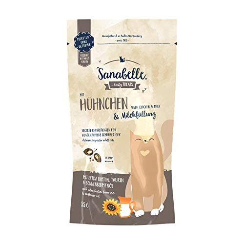 Bosch Sanabelle Knusperkissen Huhn & Milch 55 g (Menge: 20 je Bestelleinheit) von Bosch