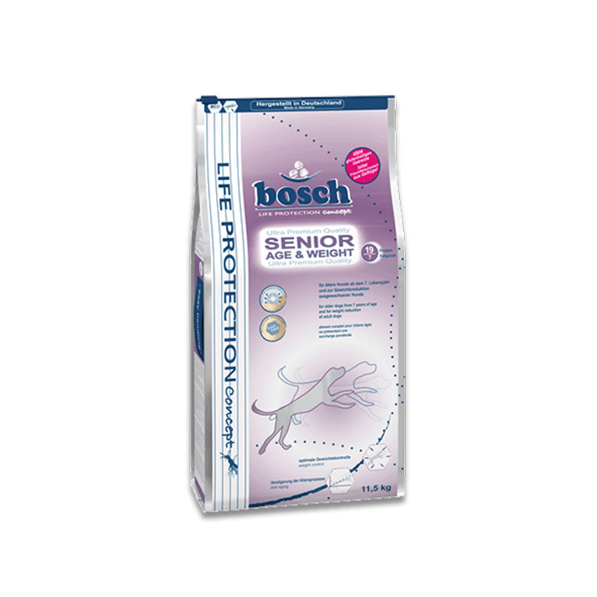 Bosch Senior Age & Weight Hundefutter - 11,5 kg Bosch Senior Age & Weight Hundefutter - 11,5 kg von Bosch