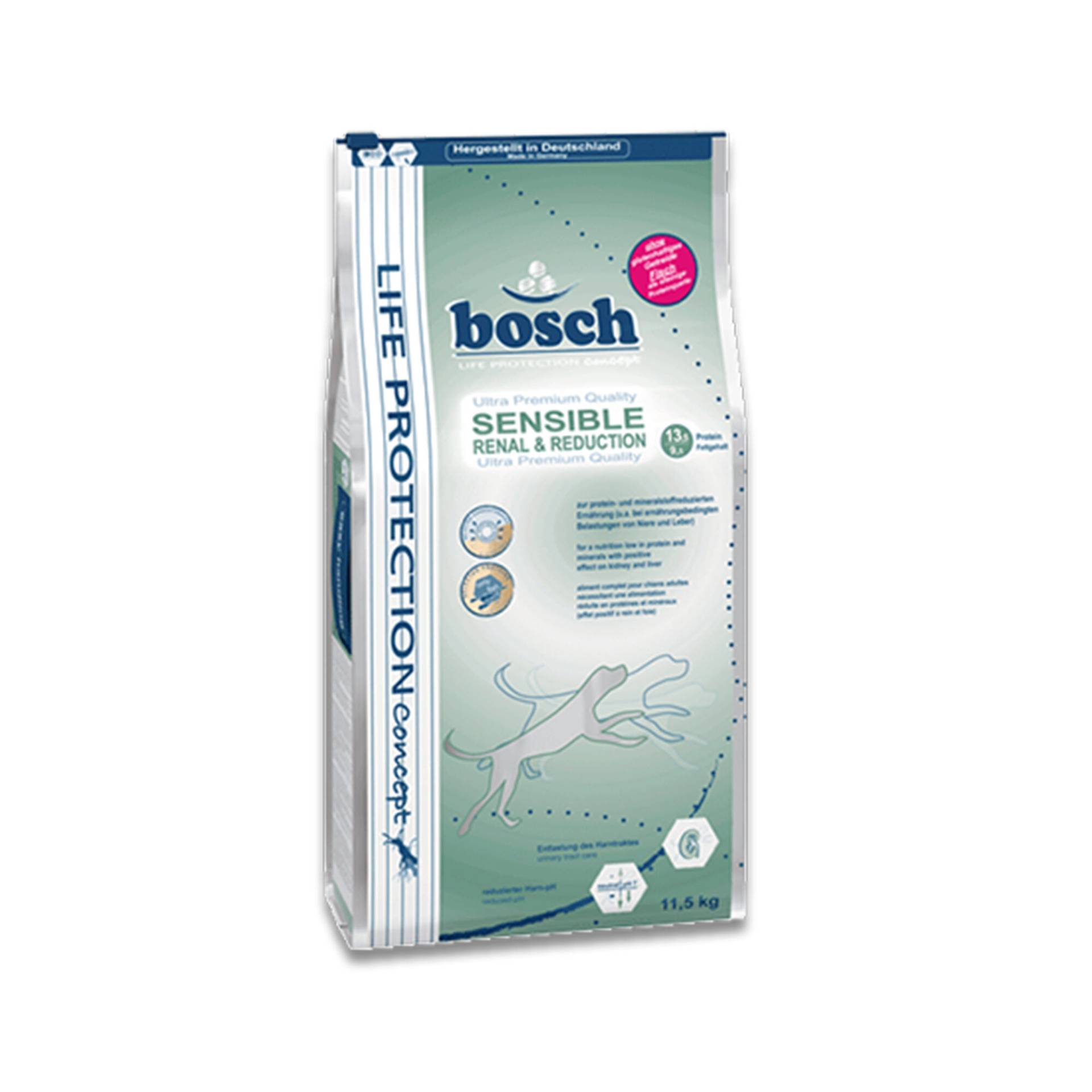 Bosch Sensible Renal & Reduction Hundefutter - 11,5 kg Bosch Sensible Renal & Reduction Hundefutter - 11,5 kg von Bosch