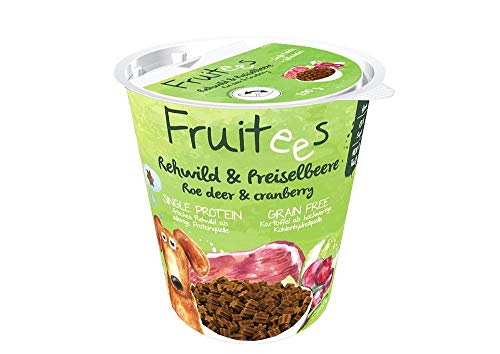 Bosch Tierfutter Fruitees Cranberry-Snack für Hunde Frischer REH und Cranberry, 240 g von bosch TIERNAHRUNG