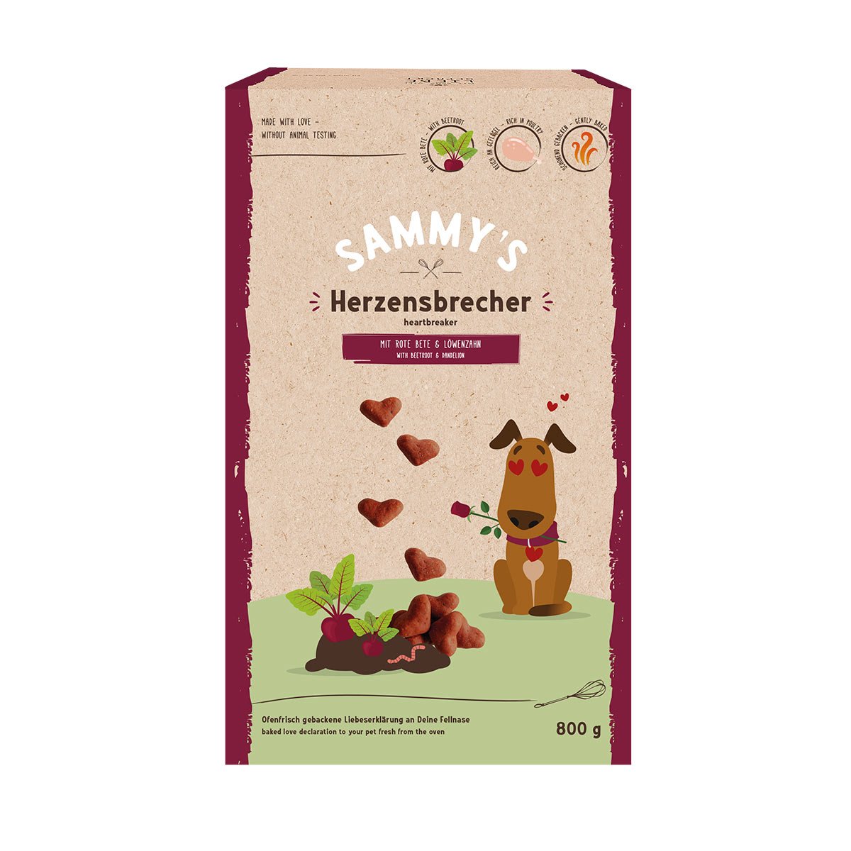 Sammy´s Herzensbrecher 800g von Bosch