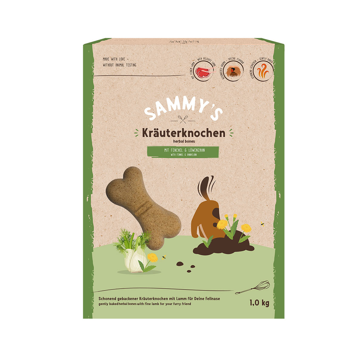 Sammy´s Kräuterknochen 1kg von Bosch