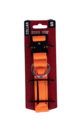 Boss Dog Taktisches Halsband, Hunter Orange, Größe S von Boss Dog