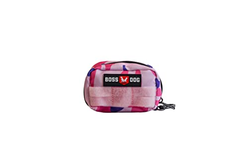 Boss Dog Taktische Molle-Tasche, Pink Camo, klein von Boss Dog