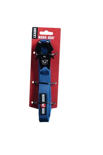 Boss Dog Taktische blaue Leine (1,8 m, 2,5 cm breit, blau) von Boss Dog