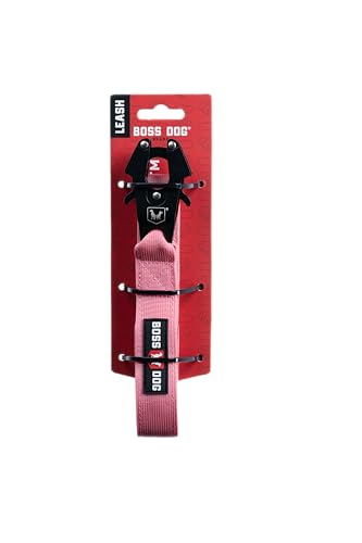 Boss Dog Taktische rosa Leine (122 cm, 3,2 cm breit) von Boss Dog