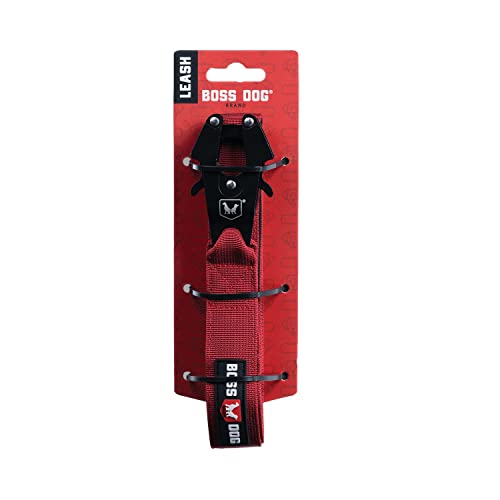 Boss Dog Taktische rote Leine (1,8 m, 2,5 cm breit) von Boss Dog