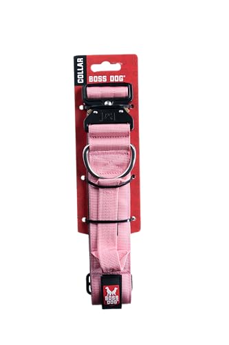 Boss Dog Taktisches Halsband, 3,8 cm breit, Größe L (43,2 cm - 55,9 cm verstellbar) von Boss Dog