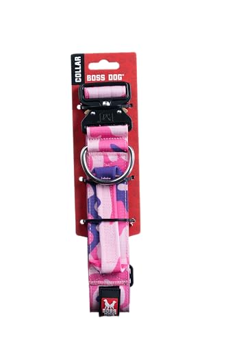 Boss Dog Taktisches Halsband, 5,1 cm breit, Größe XL (50,8 cm - 71,1 cm verstellbar) von Boss Dog