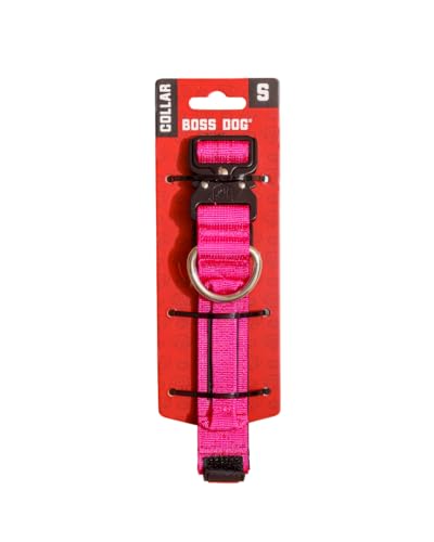 Boss Dog Taktisches Halsband, Hot Pink, Größe S von Boss Dog