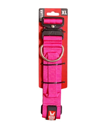 Boss Dog Taktisches Halsband, Hot Pink, Größe XL von Boss Dog