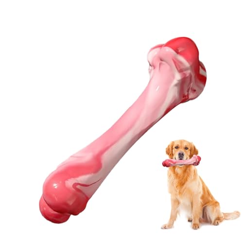 Botiniv Hundespielzeugknochen, Kauknochenspielzeug für Hunde - Hundespielzeug für Aggressive Kauer - Backenzahn-Hundespielzeug für Aggressive Kauer mittlerer und großer Rassen, Hundespielzeug von Botiniv