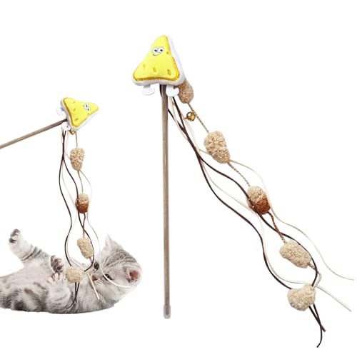 Botiniv Interaktives Katzenspielzeug | Futter-Motiv Katzenspielzeug Mit Glocke | Interaktives Reaktionsspiel Zur Bewegung Und Unterhaltung Für Alle Rassen Indoor Spielzeug Bei Langeweile Botiniv Interaktives Katzenspielzeug | Futter-Motiv Katzenspielzeug Mit Glocke | Interaktives Reaktionsspiel Zur Bewegung Und Unterhaltung Für Alle Rassen Indoor Spielzeug Bei Langeweile von Botiniv