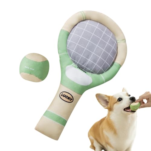 Botiniv Quietschende Hundespielzeugbälle, quietschendes Hundekauspielzeug | Interaktive Hunde, lustige Beißspielzeuge, Tennisbälle,Kauspielzeug für Welpen im Innen- und Außenbereich für kleine, von Botiniv