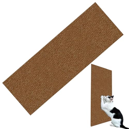 Kratzmatte Katze Wand | Zuschneidbares Katzen Kratzmatte aus Filz | Selbstklebender Kratzbretter Katze Teppich für Sofa Wandschutz | Verschleißfeste Kratzbrett für Wohnungskatzen von Botiniv