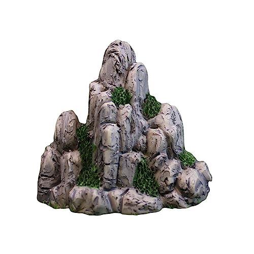 Bottone Terrarien Kunstharz Steingarten Dekorationen Aquarien Untergetauchte Landschaften Wasser Aquarium Modell Figur Sand Tischdekoration von Bottone