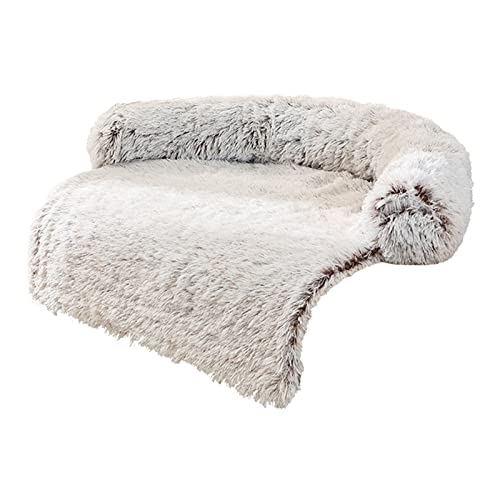 Hundebett, langes Plüsch-Sofa, Bett, Komfort, Katzenbetten, Haustierhütte, Haus, weiches Plüschkissen, Schlafsack, Polster für große Hunde von Bottone