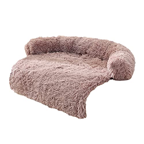 Hundebett, langes Plüsch-Sofa, Bett, Komfort, Katzenbetten, Haustierhütte, Haus, weiches Plüschkissen, Schlafsack, Polster für große Hunde von Bottone