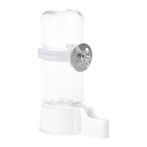 Vogelwasserspender für Käfigfinken, 140 ml, Sittiche, Trinkset, Flasche, automatischer Vogelkäfig, Wasserspender für Käfig von Bottone