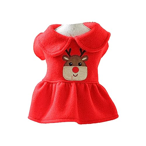 Weihnachts-Hundekleid für Jungen oder Mädchen, für drinnen und draußen, Weihnachtspullover für Hunde von Bottone