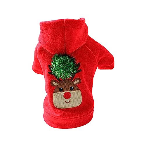 Weihnachts-Hundekleid für Jungen oder Mädchen, für drinnen und draußen, Weihnachtspullover für Hunde von Bottone