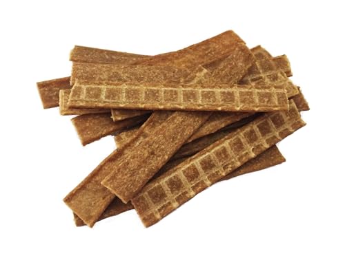 Natural Dog Chews - Fleischschmaus - Kauhähnchen, Rind und Schweinestreifen - Natürliche Hundeleckerlis - Köstlich Gesundes Hundekauen für Ihren Hund oder Welpen 100g von Bounce and Bella