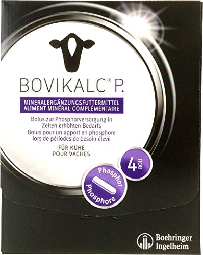 Bovikalc® P. - Phosphorbolus mit Monokalziumphosphat - 4 Boli á 195 Gramm von Bovikalc