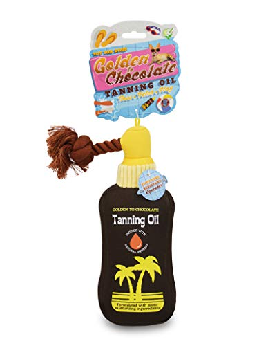 Bow Wow Pet Tanning Oil 97687 Hundespielzeug, Plüsch, Braun von Bow Wow Pet