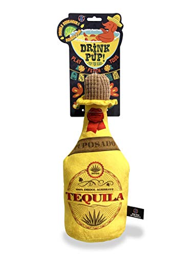 Bow Wow Pet Tequila Hundespielzeug, Quietschendes Plüsch, einteilig, für Haustiere, Zähne (97677) von Bow Wow Pet