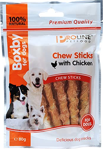 Boxby Snack Chew Sticks with Chicken (Poll) 80 g von DIGMA