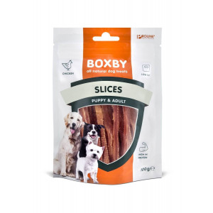 Boxby Chicken Slices (Huhn) für Hunde 100 g von Boxby