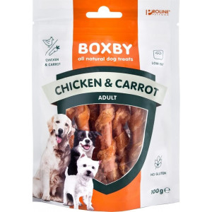 Boxby Chicken & Carrot Hundesnacks 15 x 100 g von Boxby