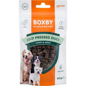 Boxby Cold Pressed Duck (Ente) Hundesnacks 100 g von Boxby