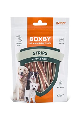 Boxby Strips, Chicken & Fish 100g von Boxby