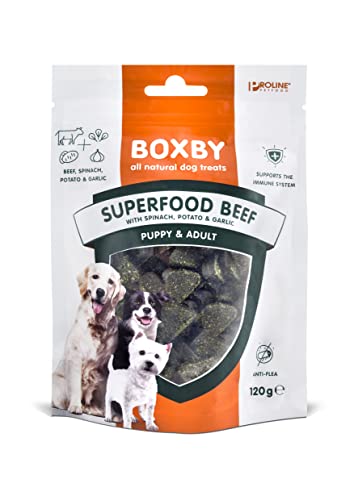 Boxby Superfood Rind-Spinat-Knoblauch 120g von Boxby