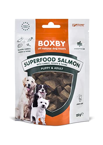 Boxby Superfood Lachs-Karotte-Thymian 120g von Boxby