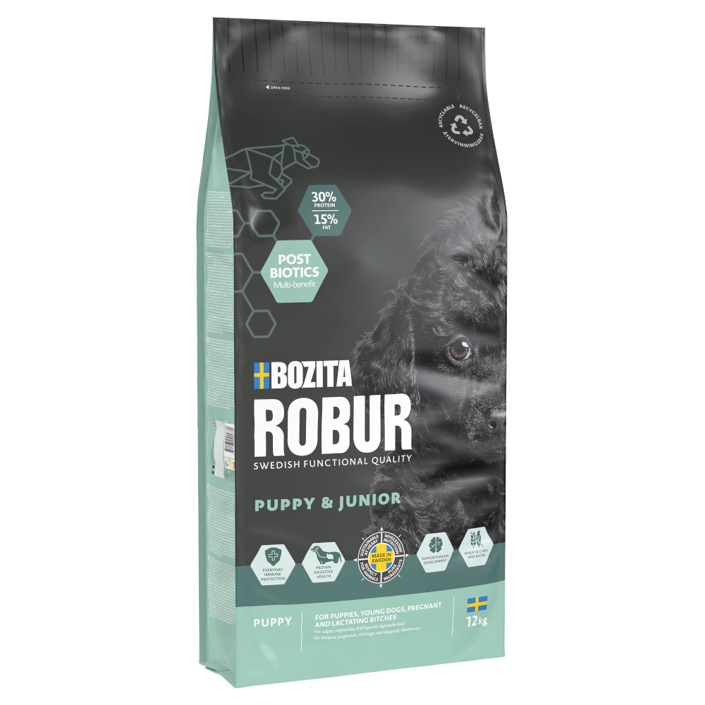 Bozita Robur Puppy & Junior Huhn - Sparpaket: 2 x 12 kg Bozita Robur Puppy & Junior Huhn - Sparpaket: 2 x 12 kg von Bozita Robur