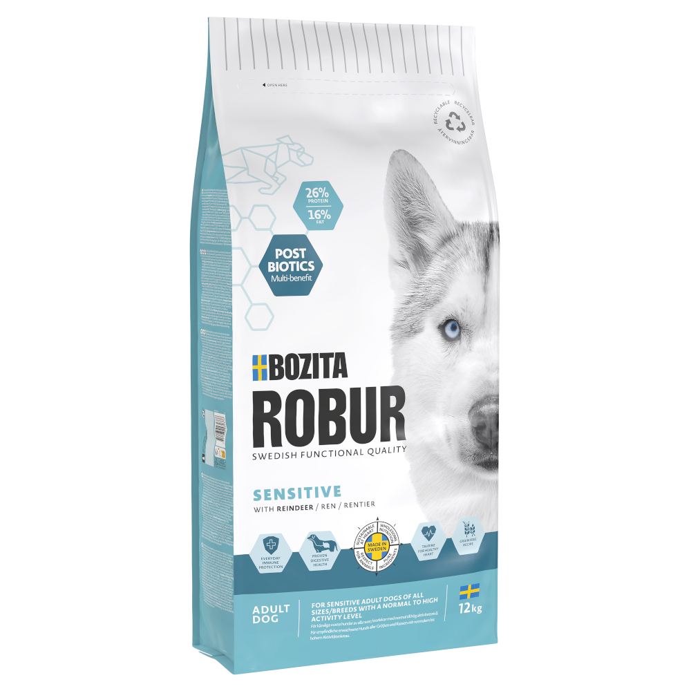 Bozita Robur Sensitive Getreidefrei Rentier - Sparpaket: 2 x 12 kg Bozita Robur Sensitive Getreidefrei Rentier - Sparpaket: 2 x 12 kg von Bozita Robur