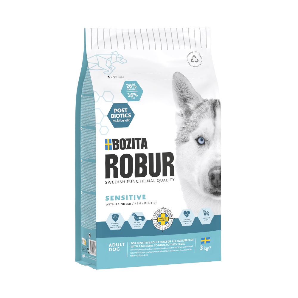 Bozita Robur Sensitive Getreidefrei Rentier - Sparpaket: 2 x 3 kg Bozita Robur Sensitive Getreidefrei Rentier - Sparpaket: 2 x 3 kg von Bozita Robur